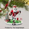 Georgia Bulldogs For Fans 3D Christmas Figurine Ornaments SEN1433