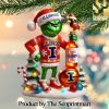 Illinois Fighting Illini For Fans All Over Print Christmas Figurine Ornaments SEN1215