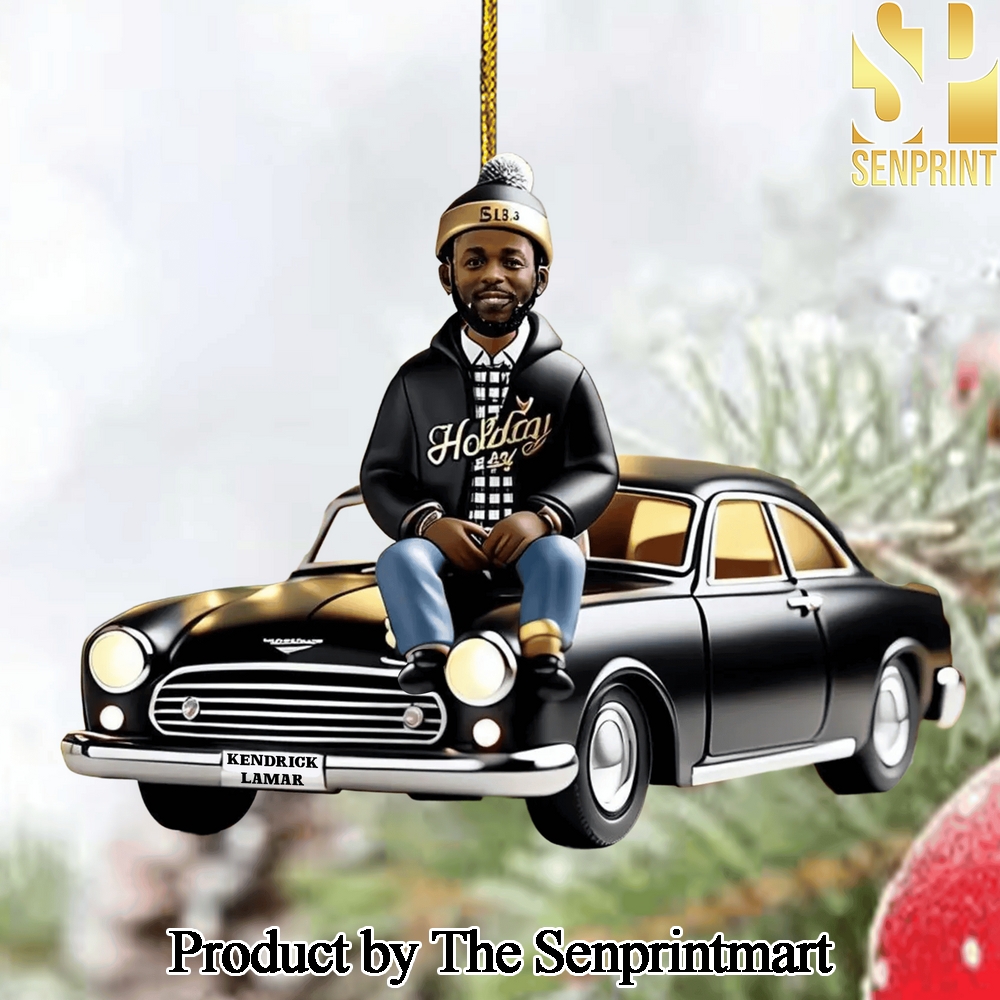 Kendrick Lamar Gift Ideas All Over Print Christmas Figurine Ornaments SEN1334