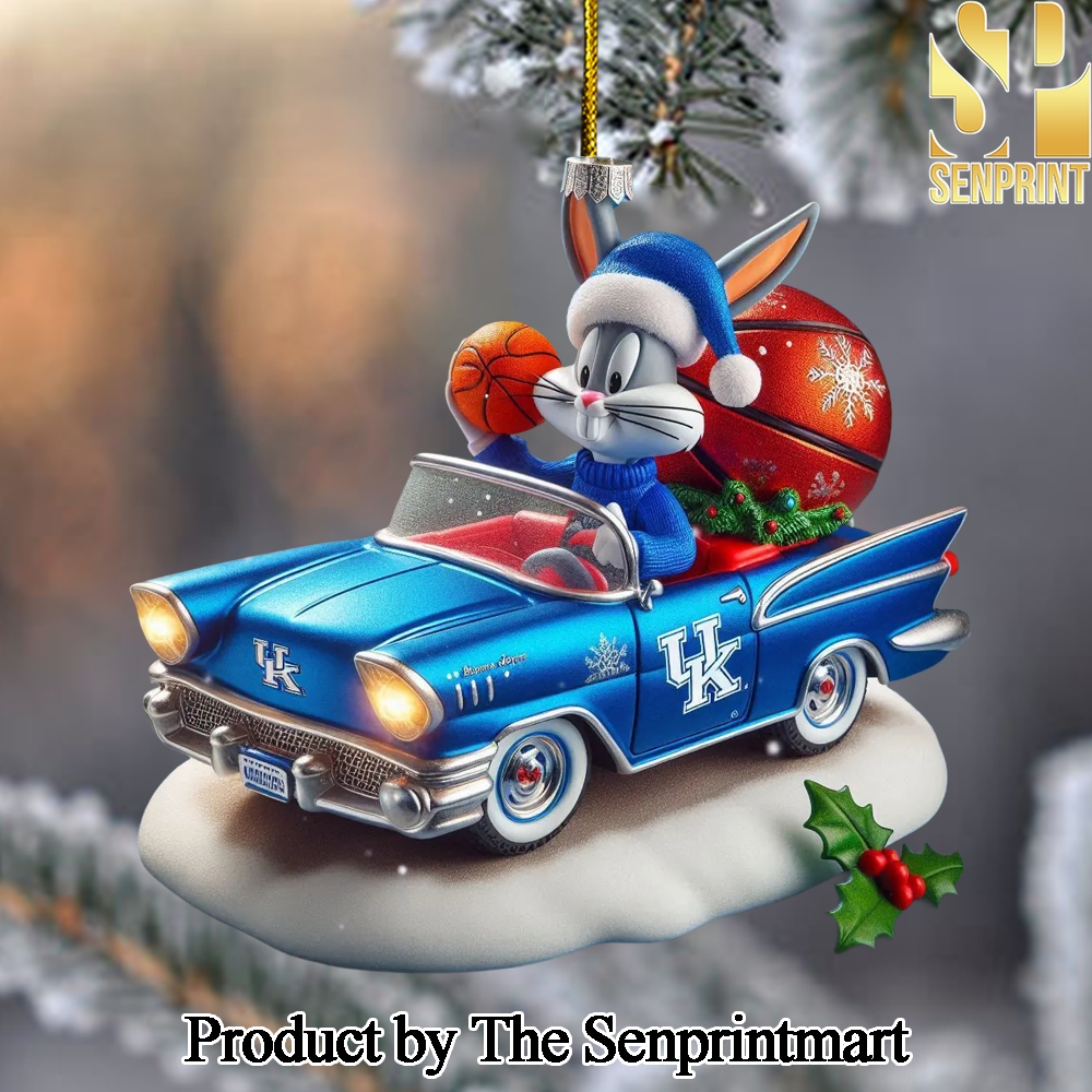 Kentucky Wildcats For Fan All Over Printed Christmas Figurine Ornaments SEN1296