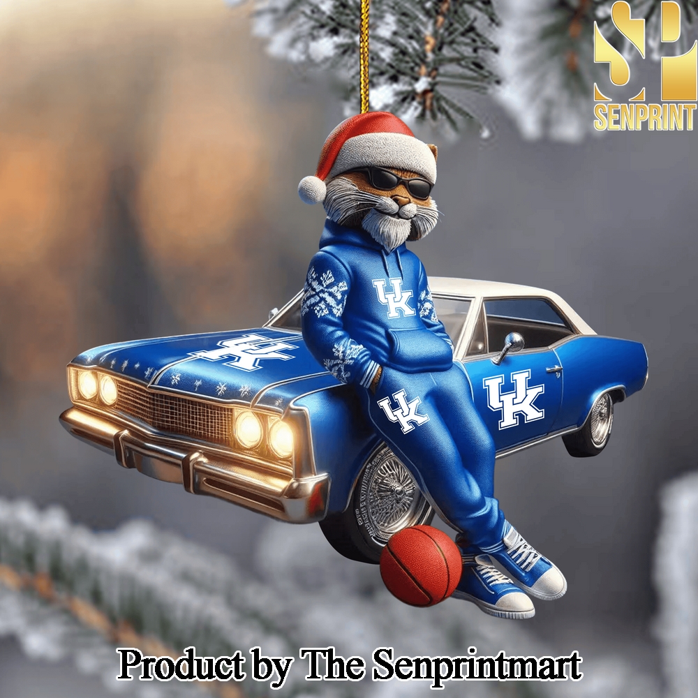 Kentucky Wildcats For Fan Full Printed Christmas Figurine Ornaments SEN1292