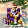 LSU Tigers For Fan Full Printed Christmas Figurine Ornaments SEN1132