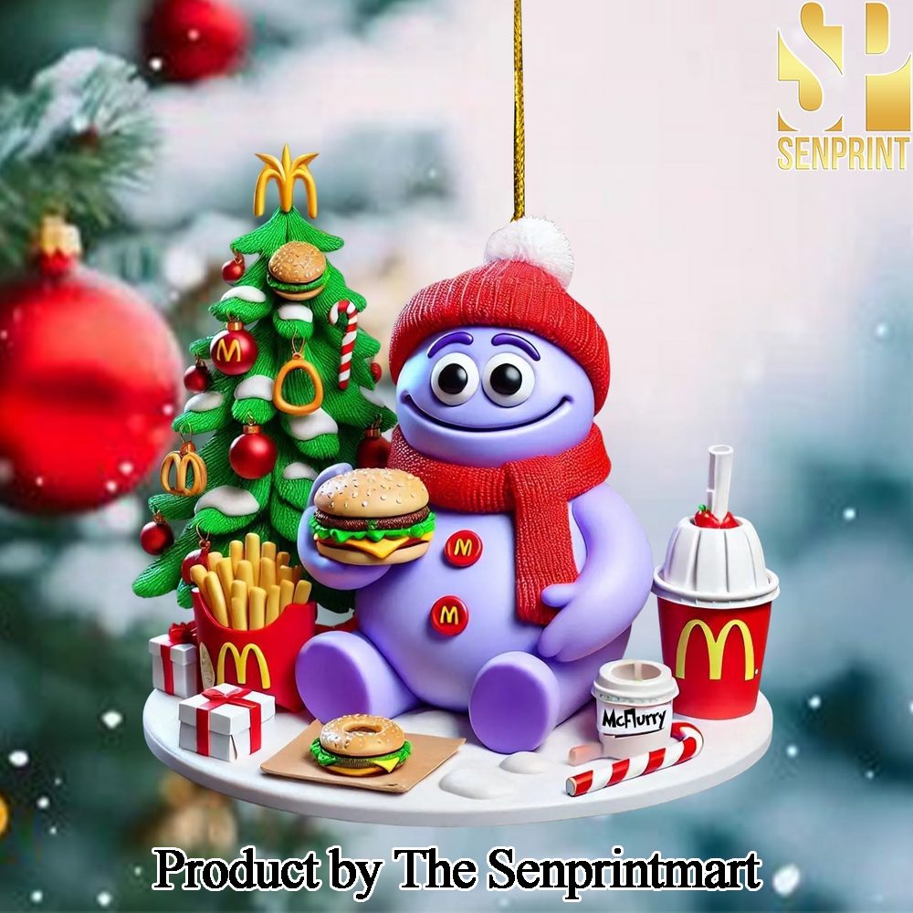 McDonald’s Gift Ideas 3D Christmas Figurine Ornaments SEN1397