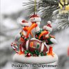 Michigan Wolverines For Fan All Over Print Christmas Figurine Ornaments SEN1134