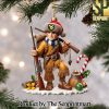 Michigan Wolverines For Fan All Over Printed Christmas Figurine Ornaments SEN1136