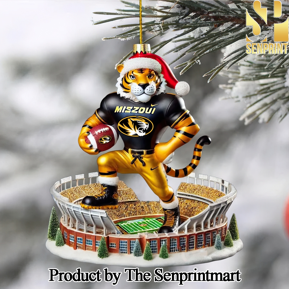 Missouri Tigers Gift Ideas Full Printing Christmas Figurine Ornaments SEN1202