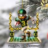 Oregon Ducks For Fans 3D Christmas Figurine Ornaments SEN1257