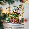 Oregon Ducks For Fans All Over Printed Christmas Figurine Ornaments SEN1361