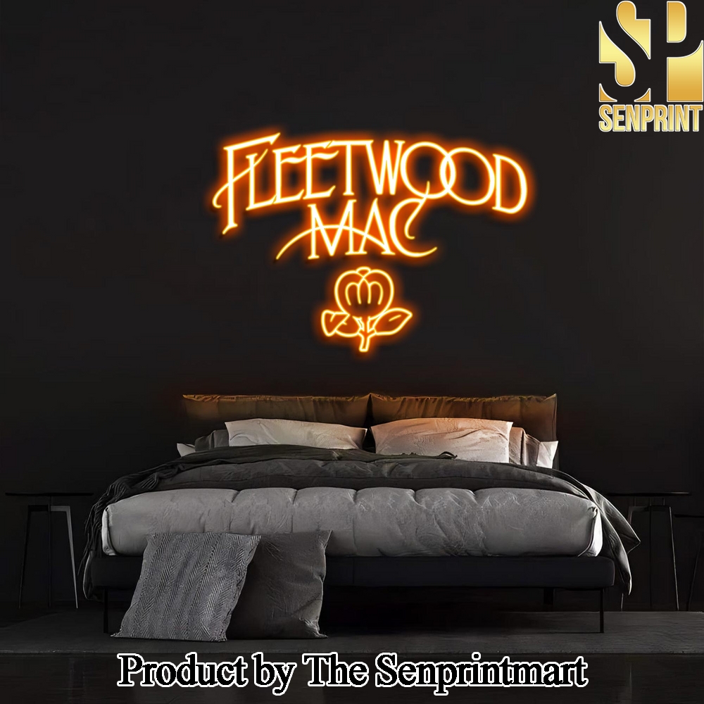 Fleetmac Wood Band Neon Sign Christmas Decor SEN1655