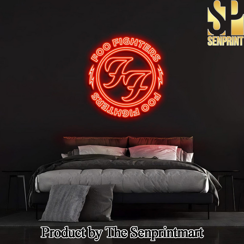 Foo Fighters Band Neon Sign Christmas Decor SEN1746