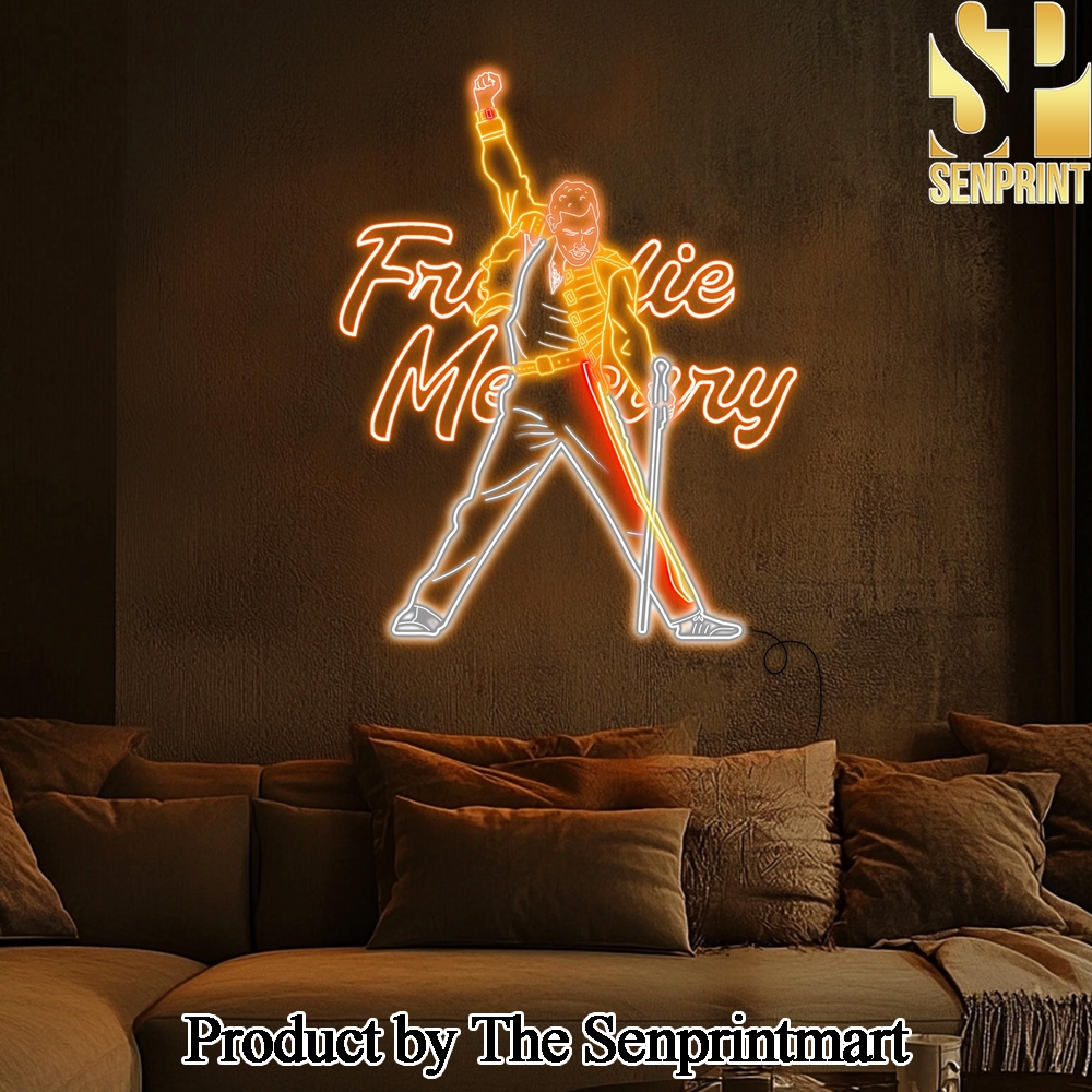 Freddie Mercury Neon Sign Christmas Decor SEN1659