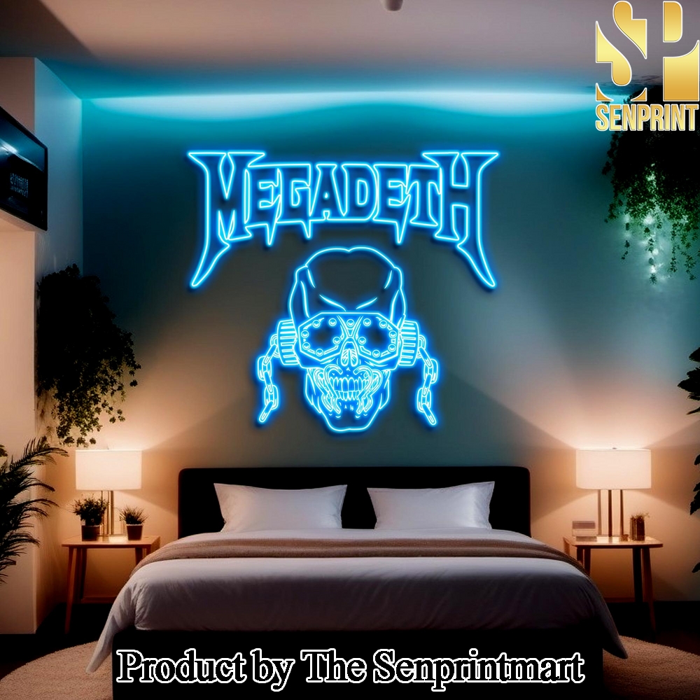 Megadeth Neon Sign Christmas Decor SEN1753