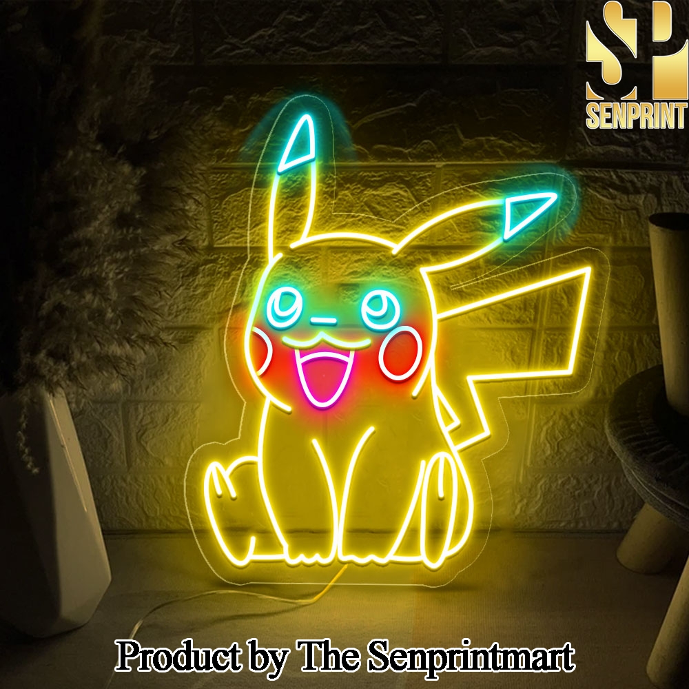 Pikachu Wall Art Decor Neon Led Sign SEN1745