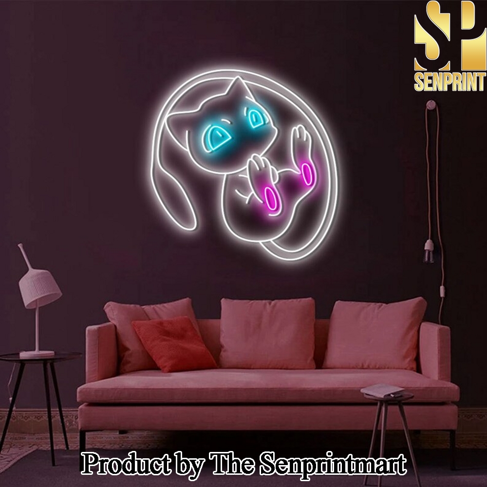 Pokemon Mewtwo Furniture Decor Neon Led Sign SEN1774