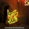 Pokemon Pikachu Eat Lollipop Furniture Decor Neon Led Sign SEN1762