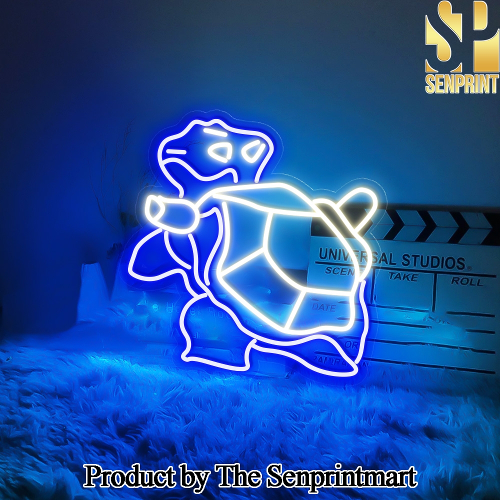 Blastoise Wall Art Decor Neon Led Sign SEN1718