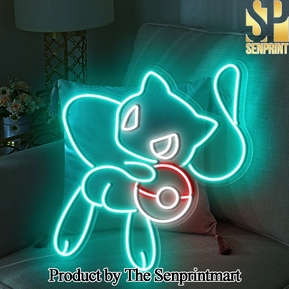 Pokemon Mew Espeon Gift Ideas Neon Led Sign SEN1770