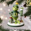 Oregon Ducks Gift Ideas Full Printing Christmas Figurine Ornaments SEN1266