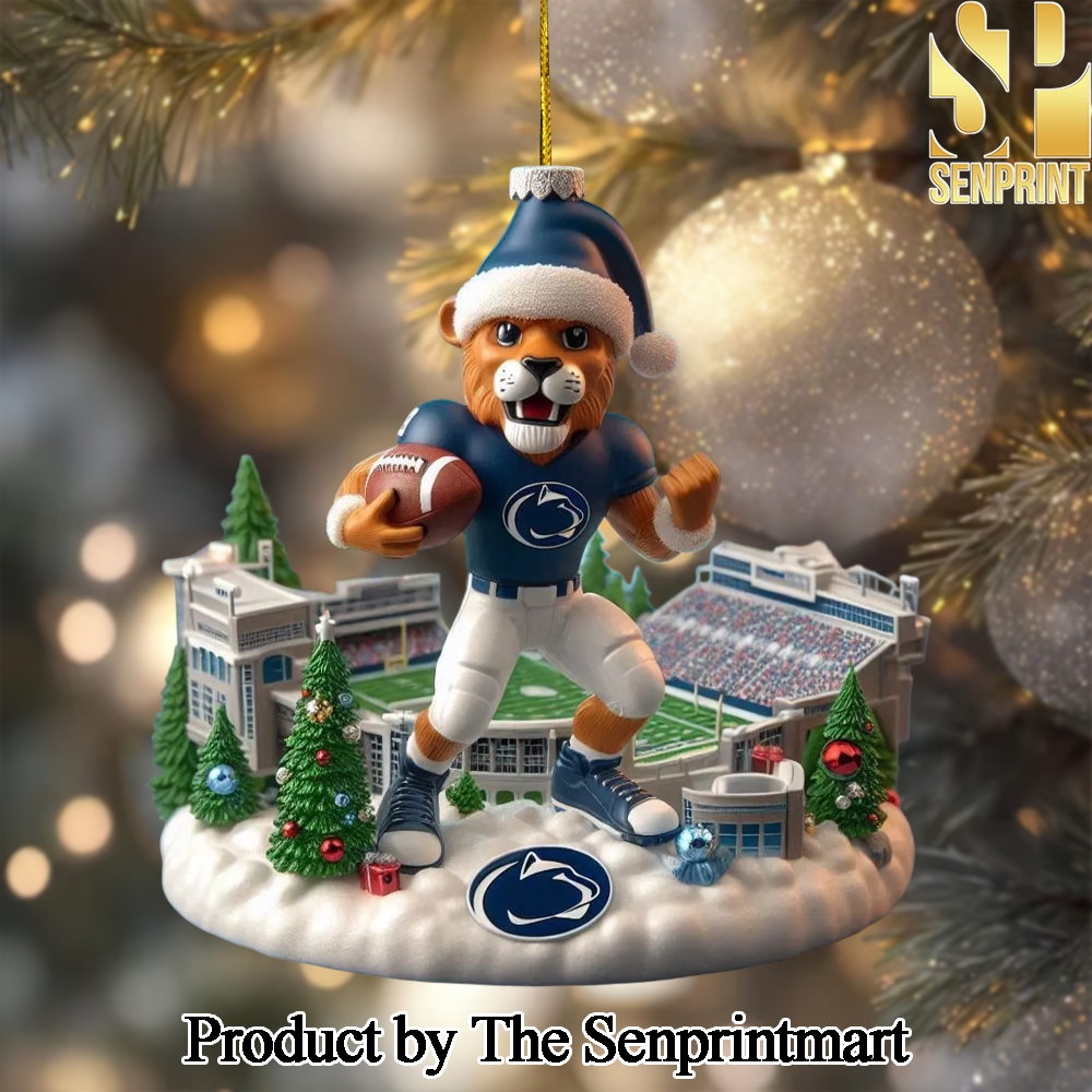 Penn State Nittany Lions For Fans Full Printed Christmas Figurine Ornaments SEN1309