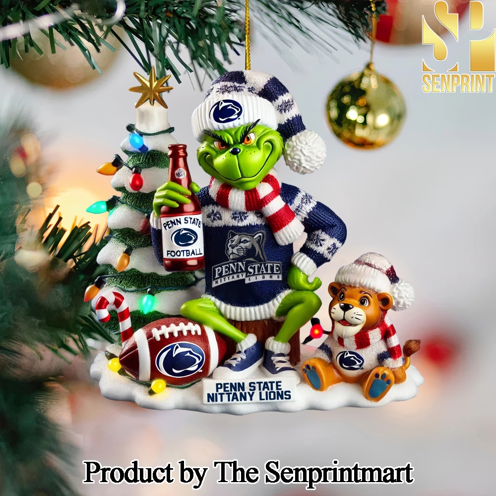 Penn State Nittany Lions Gift Ideas 3D Christmas Figurine Ornaments SEN1429