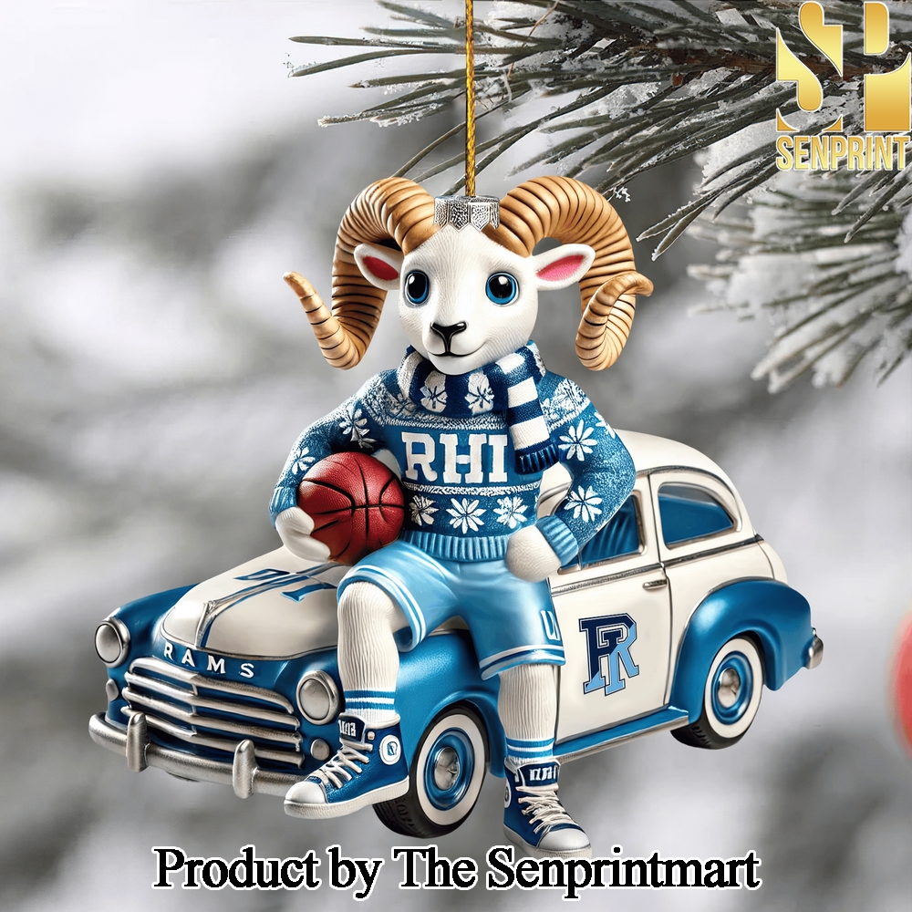 Rhode Island Rams For Fans 3D Christmas Figurine Ornaments SEN1113