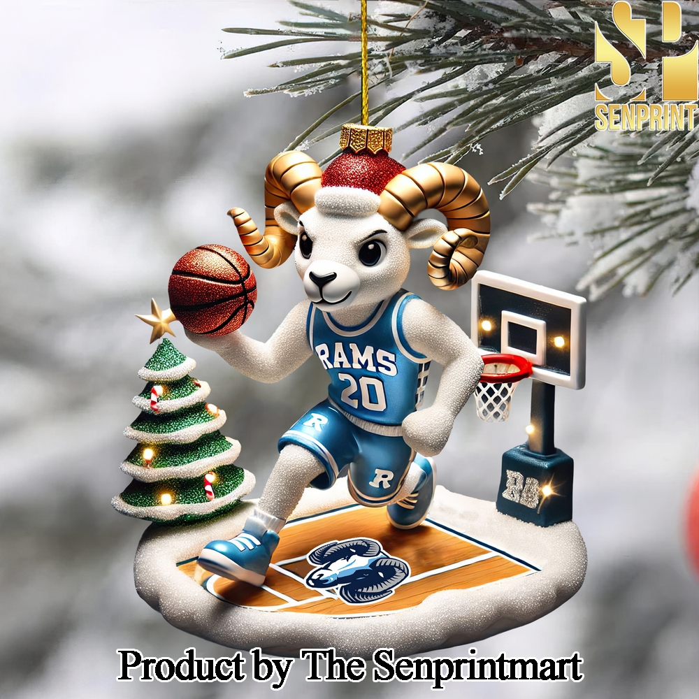 Rhode Island Rams For Fans Full Printing Christmas Figurine Ornaments SEN1115