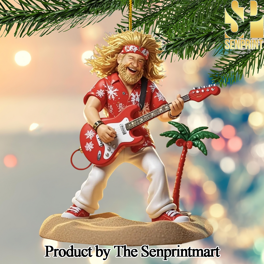 Sammy Hagar For Fans All Over Print Christmas Figurine Ornaments SEN1327