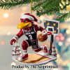 South Carolina Gamecocks Gift Ideas All Over Print Christmas Figurine Ornaments SEN1222