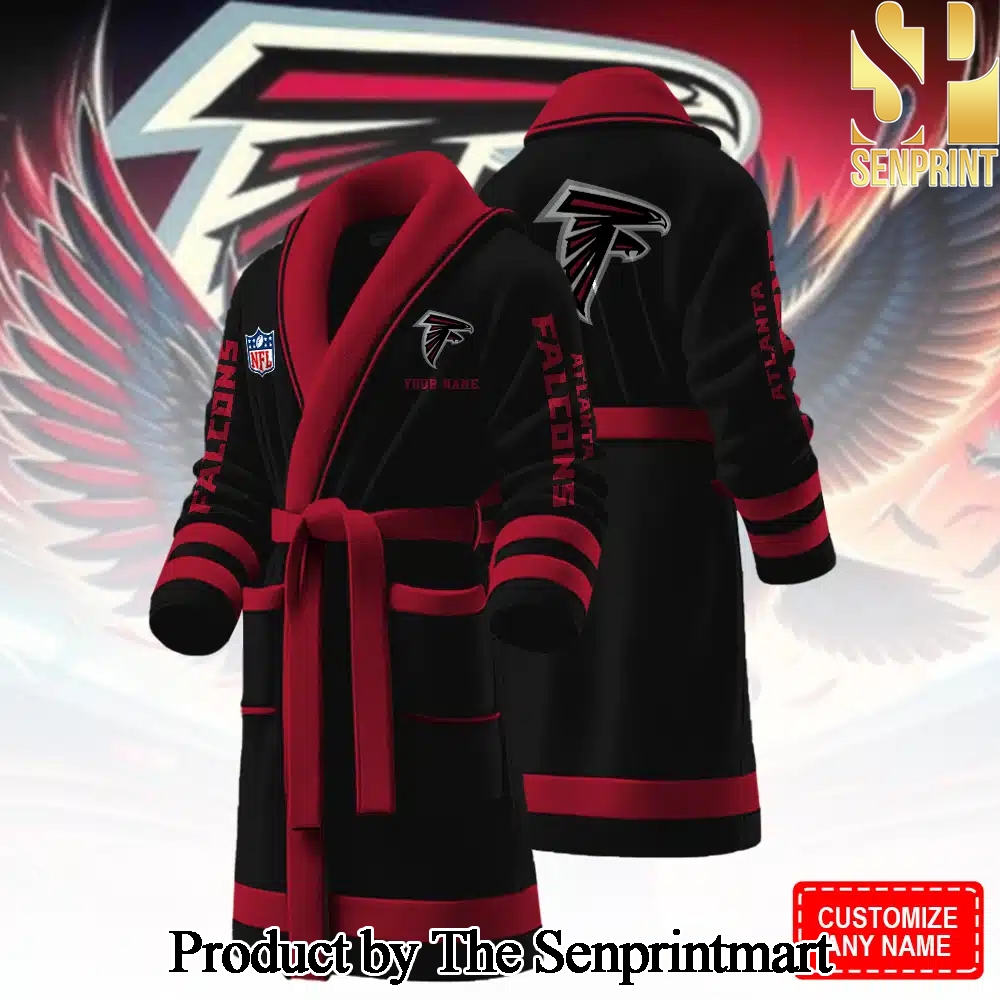 Atlanta Falcons For Sport Fan All Over Printed Bathrobe