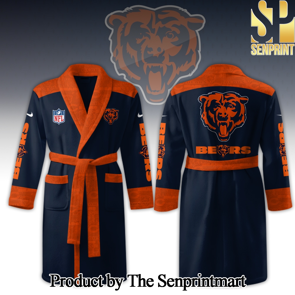 Chicago Bears For Sport Fan All Over Printed Bathrobe SEN2324