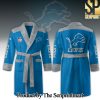 Detroit Lions For Sport Fan All Over Printed Bathrobe