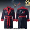 Houston Texans For Sport Fan All Over Printed Bathrobe