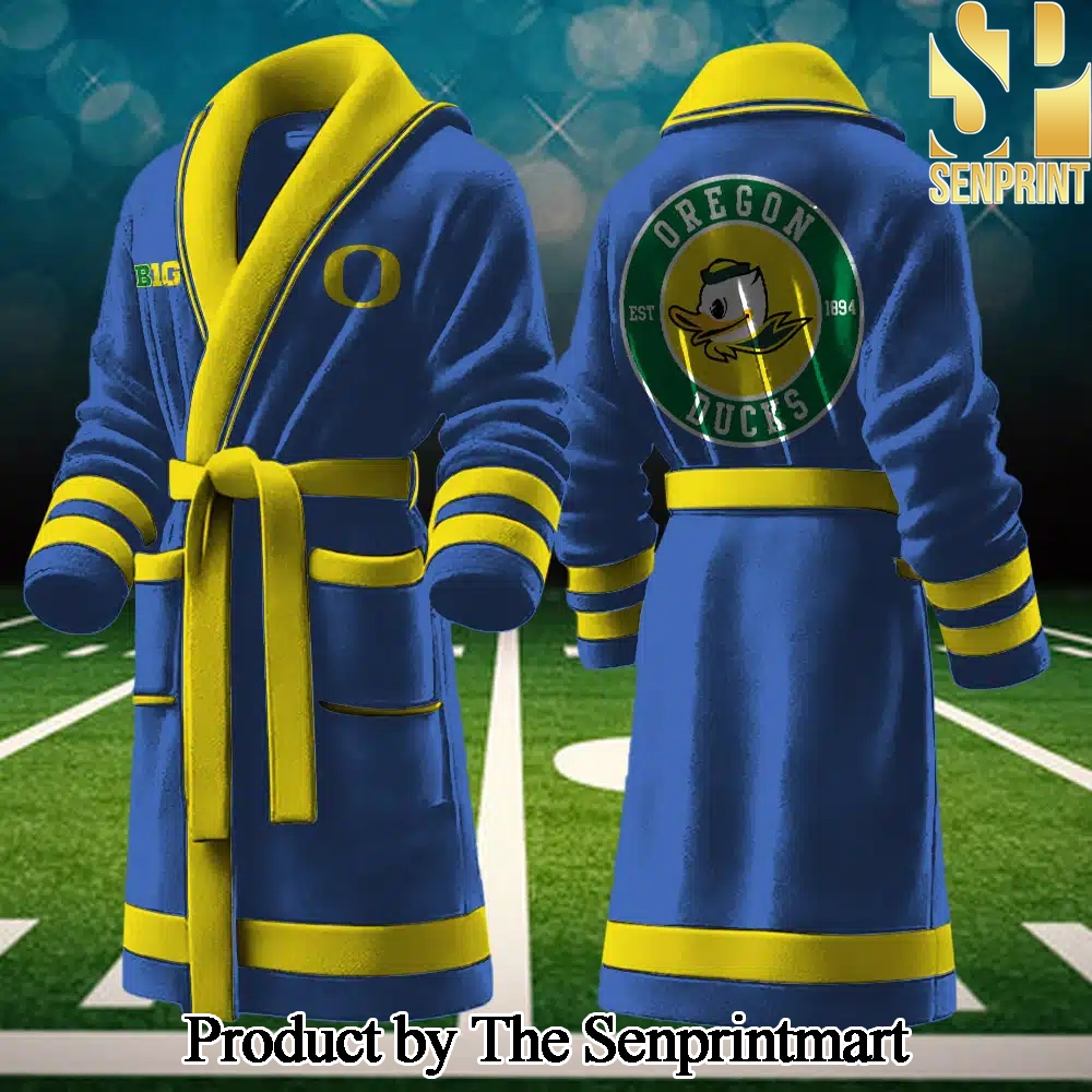 Oregon Ducks Gift Ideas 3D Bathrobe SEN2238