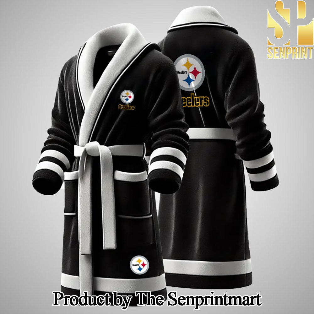 Pittsburgh Steelers Unique All Over Printed Bathrobe SEN2309