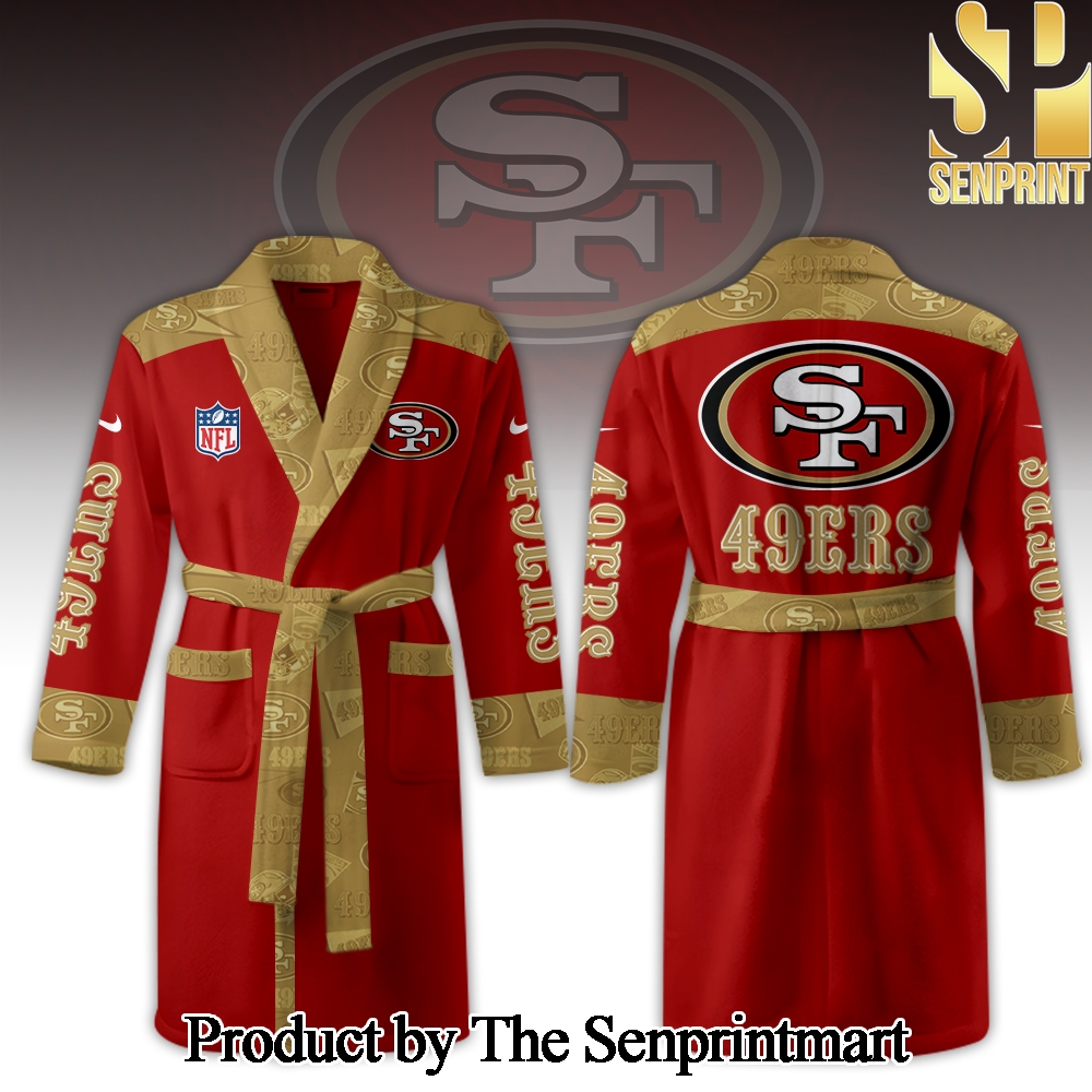 San Francisco 49ers For Fans 3D Bathrobe SEN2340