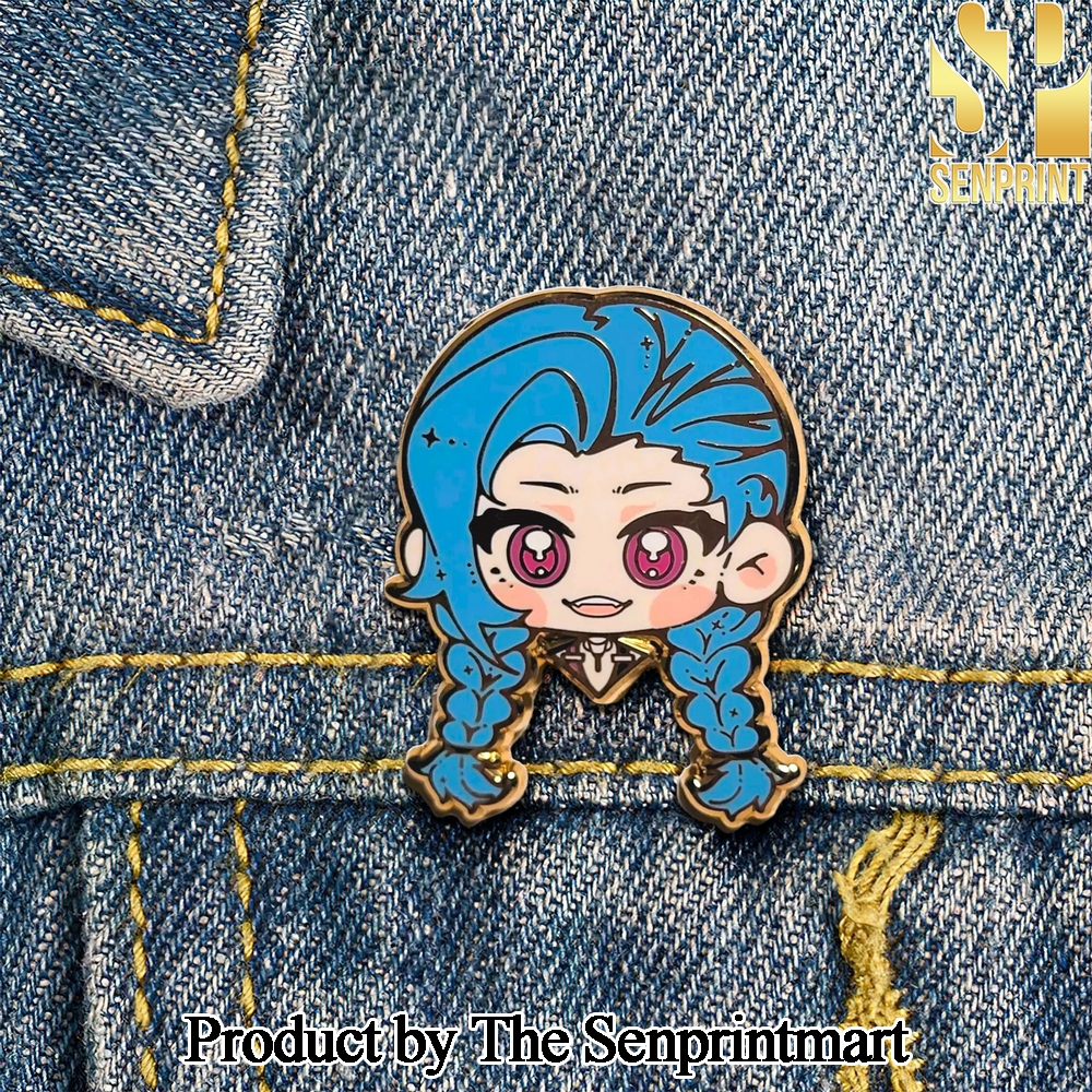 Arcane Movie Jinx Chibi For Fans Full Printed Enamel Pin SEN2420