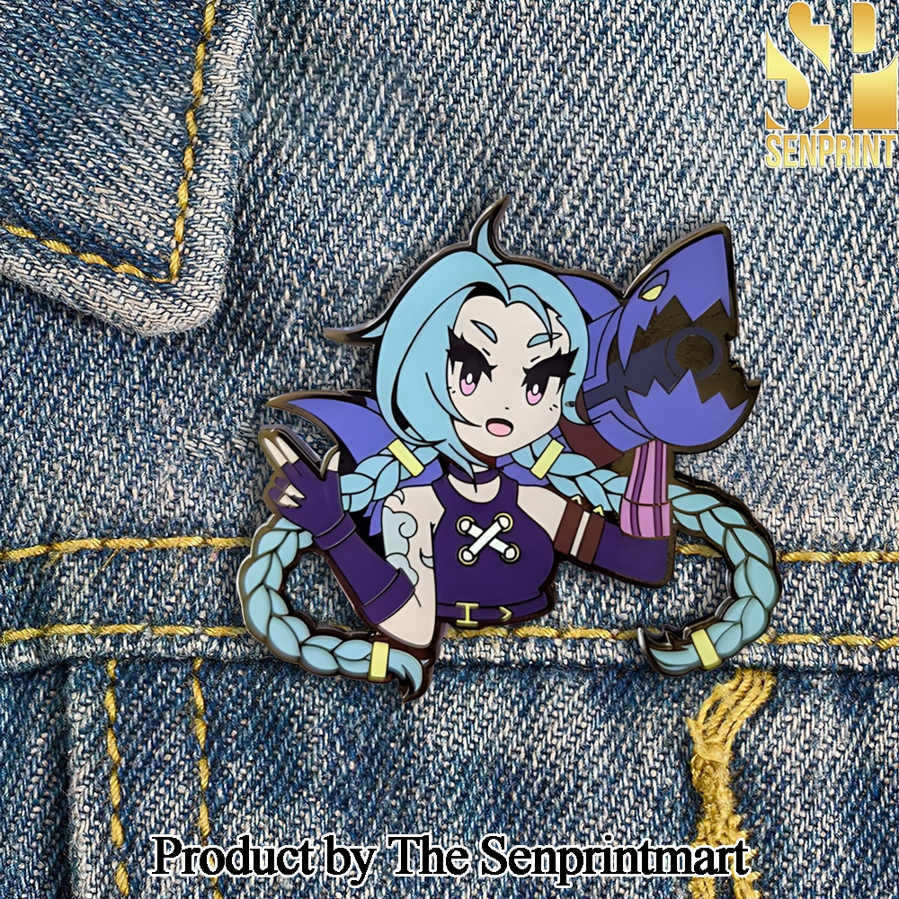 Arcane Movie Jinx Gift Ideas All Over Printed Enamel Pin SEN2424