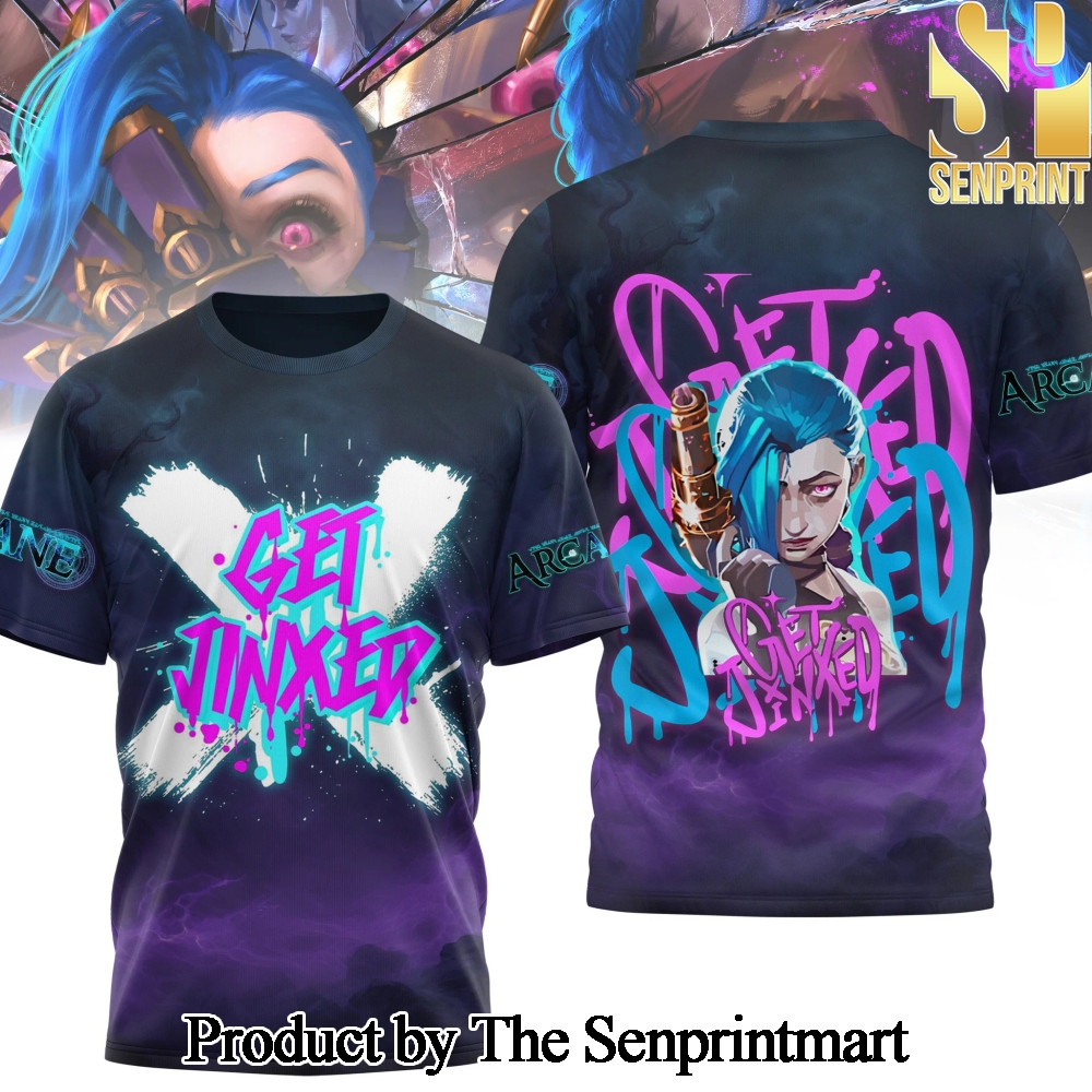 Arcane Jinx Get Jinxed For Fan All Over Print Shirt SEN2433