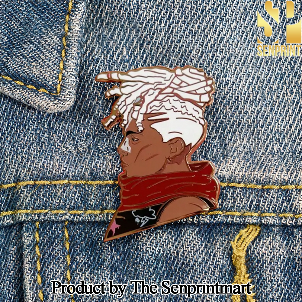 Arcane Movie Ekko Gift Ideas All Over Print Enamel Pin SEN2425