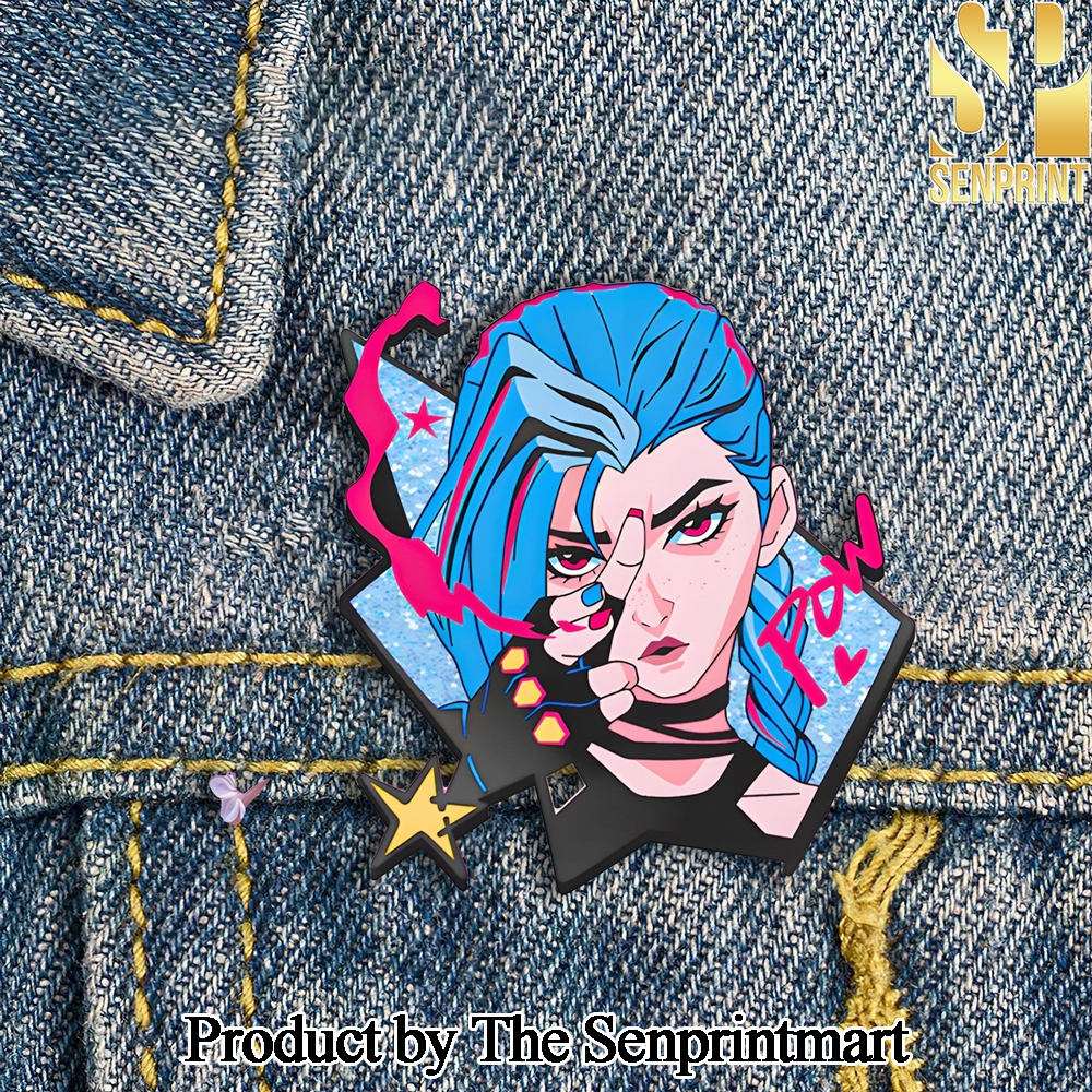 Arcane Movie Jinx For Fans Enamel Pin SEN2423