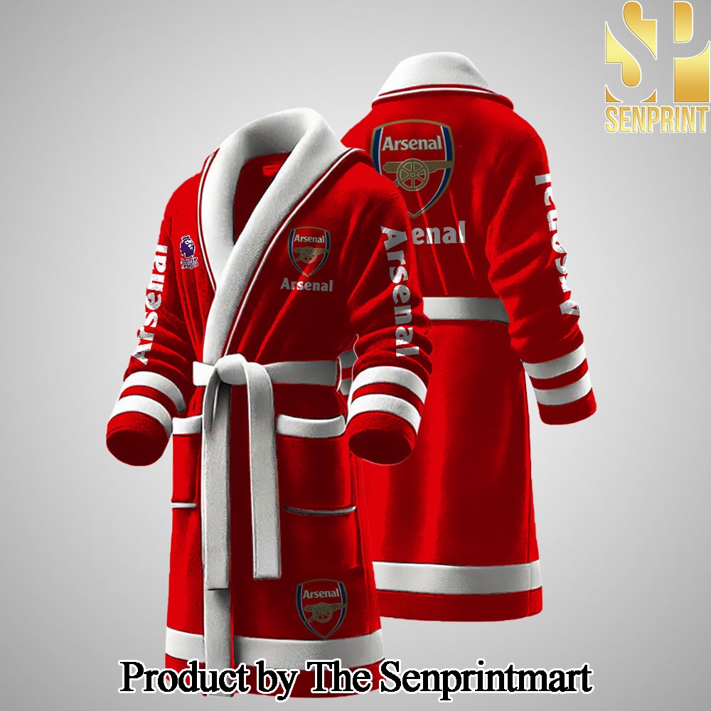 Arsenal For Sport Fan All Over Printed Bathrobe SEN2267