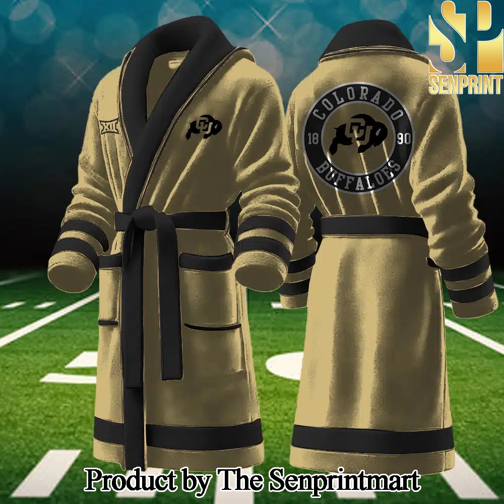 Colorado Buffaloes Pattern 3D Bathrobe SEN2256