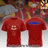 Sonic the Hedgehog The Sonic Movie 3 Sonic Tshirt Logo Blue SEN2615