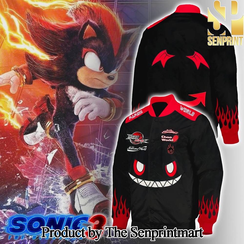 Sonic the Hedgehog Bomber Jacket Limited Edition Ver Shadow SEN2613