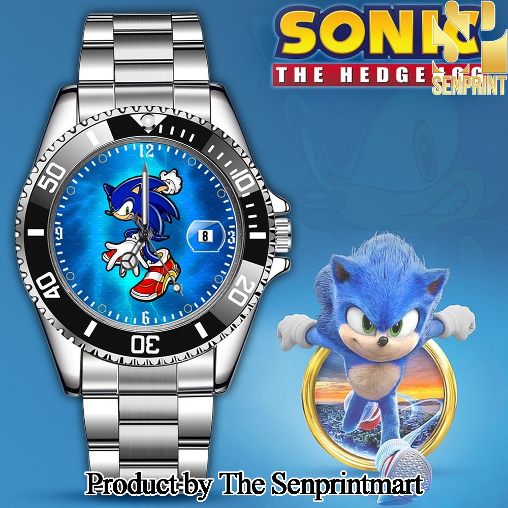 Sonic the Hedgehog Special Watch Silver 2024 SEN2620