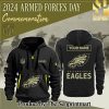 Philadelphia Eagles Half Zip Hoodie SEN3431