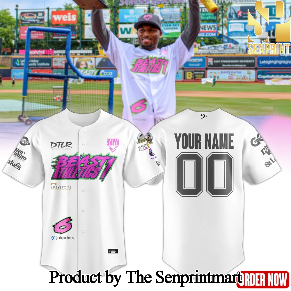 Philadelphia Eagles Baseball Jersey Charity 2024 Custom Name and Number SEN2763