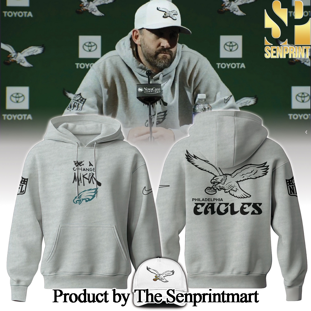 Philadelphia Eagles Inspire Change Changemaker For Fans Full Printed Hoodie SEN2740