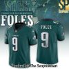 Philadelphia Eagles Nicke Foles Special White Jersey With Signature SEN2750