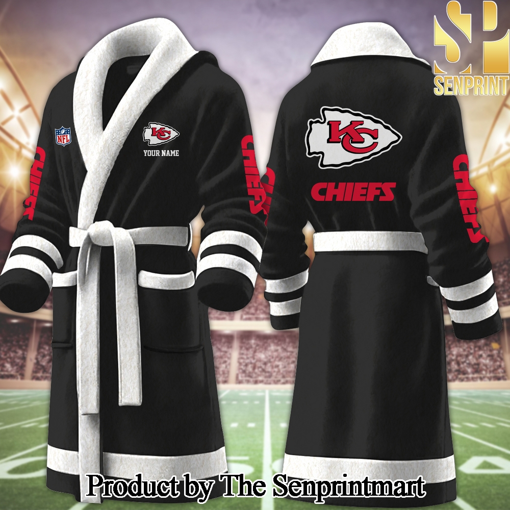 Kansas City Chiefs For Sport Fans All Over Print Bathrobe SEN2266